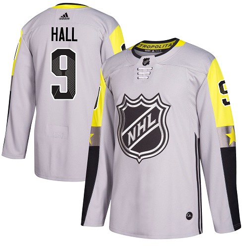 Adidas New Jersey Devils #9 Taylor Hall Gray 2018 All-Star Metro Division Authentic Stitched Youth NHL Jersey->youth nhl jersey->Youth Jersey